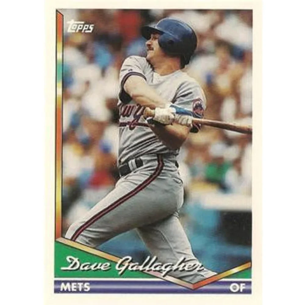 1994 Topps Dave Gallagher # 274 New York Mets